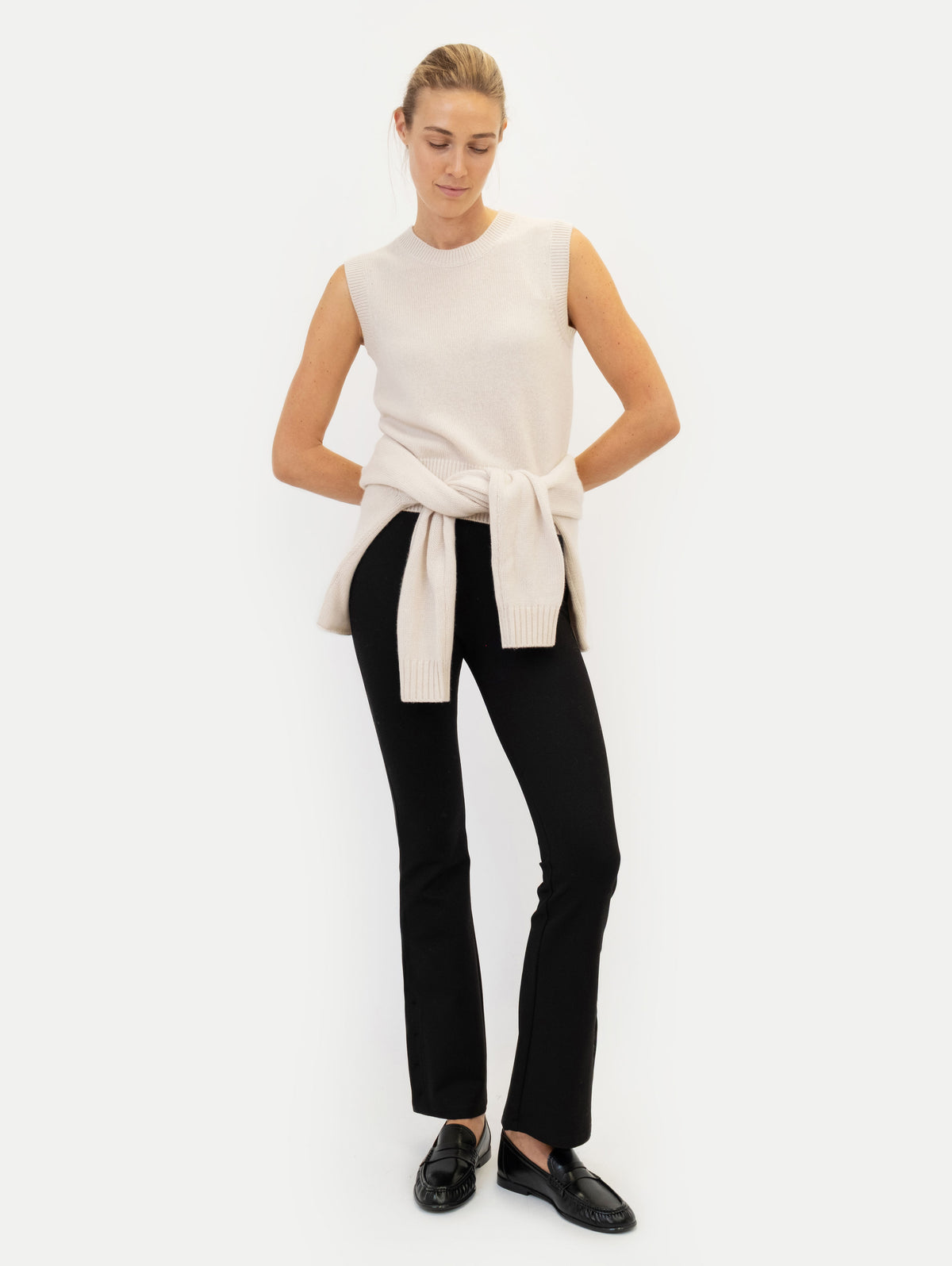 LAURA TOP IN HONEY OAT
