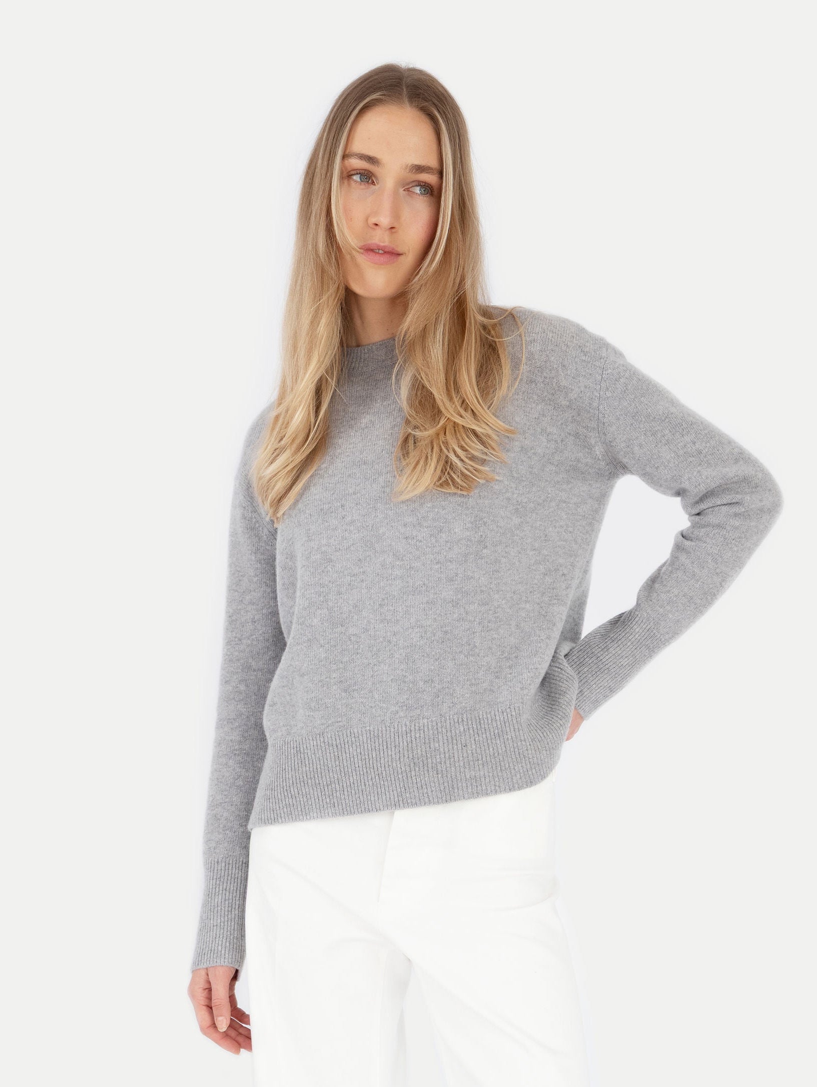 CLEO SWEATER IN FOG