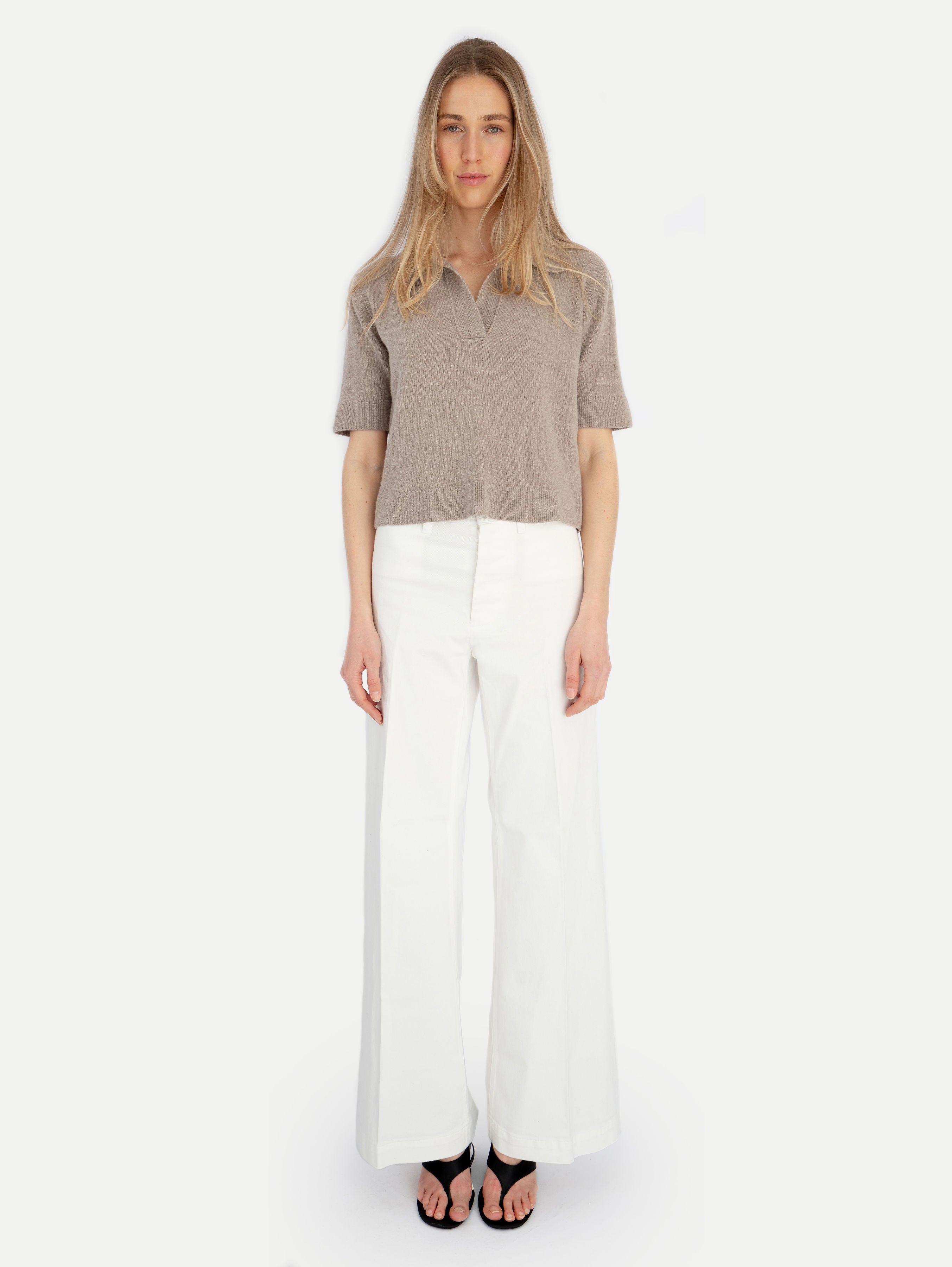 WILMA POLO IN WOOD