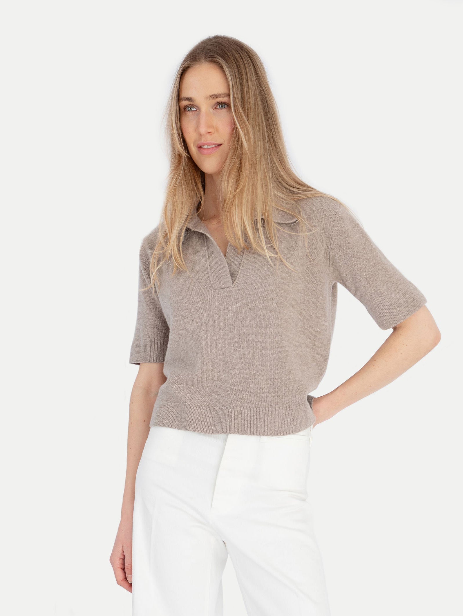 WILMA POLO IN WOOD