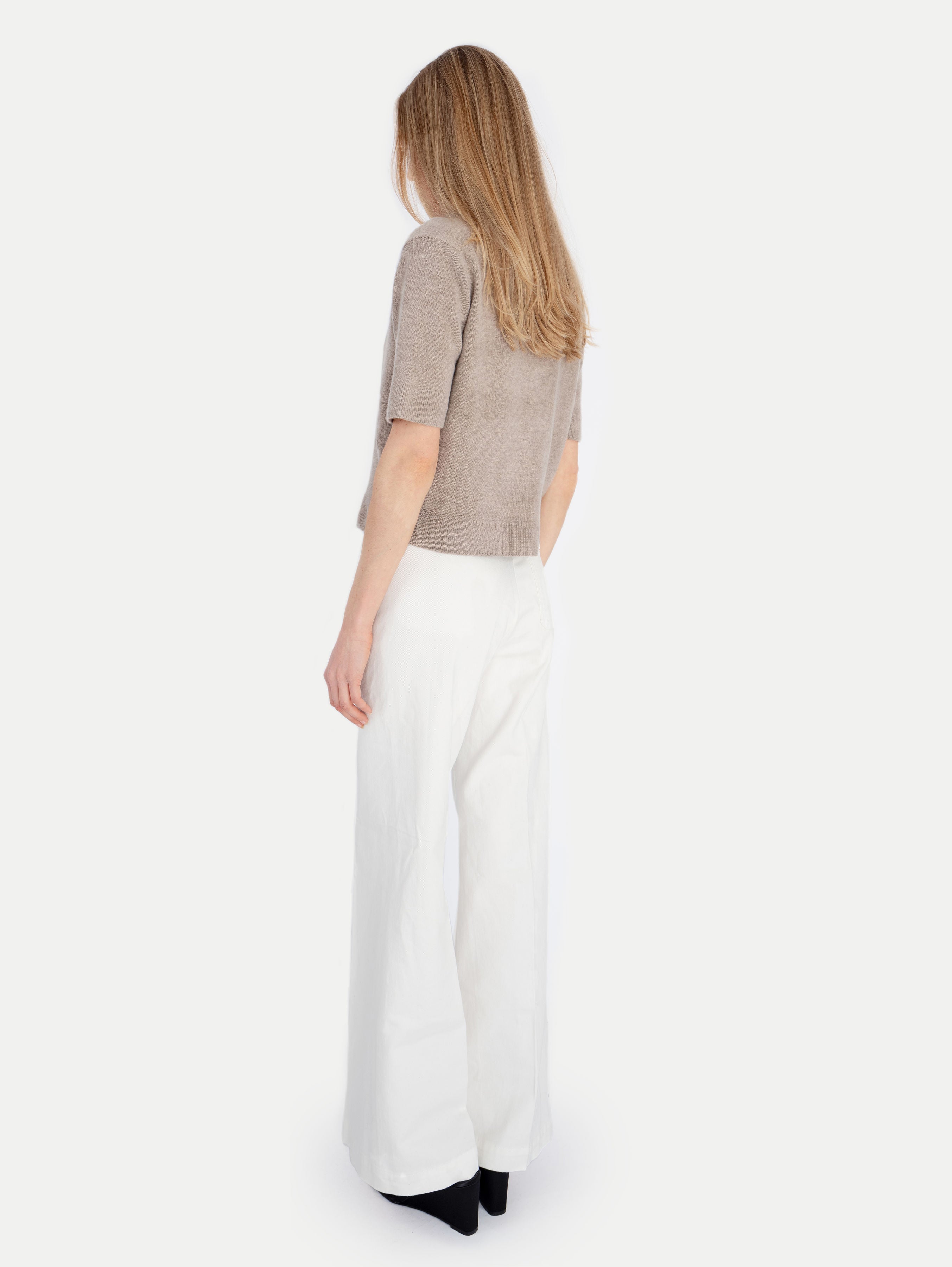 DAISY SWEATER IN VANILLA