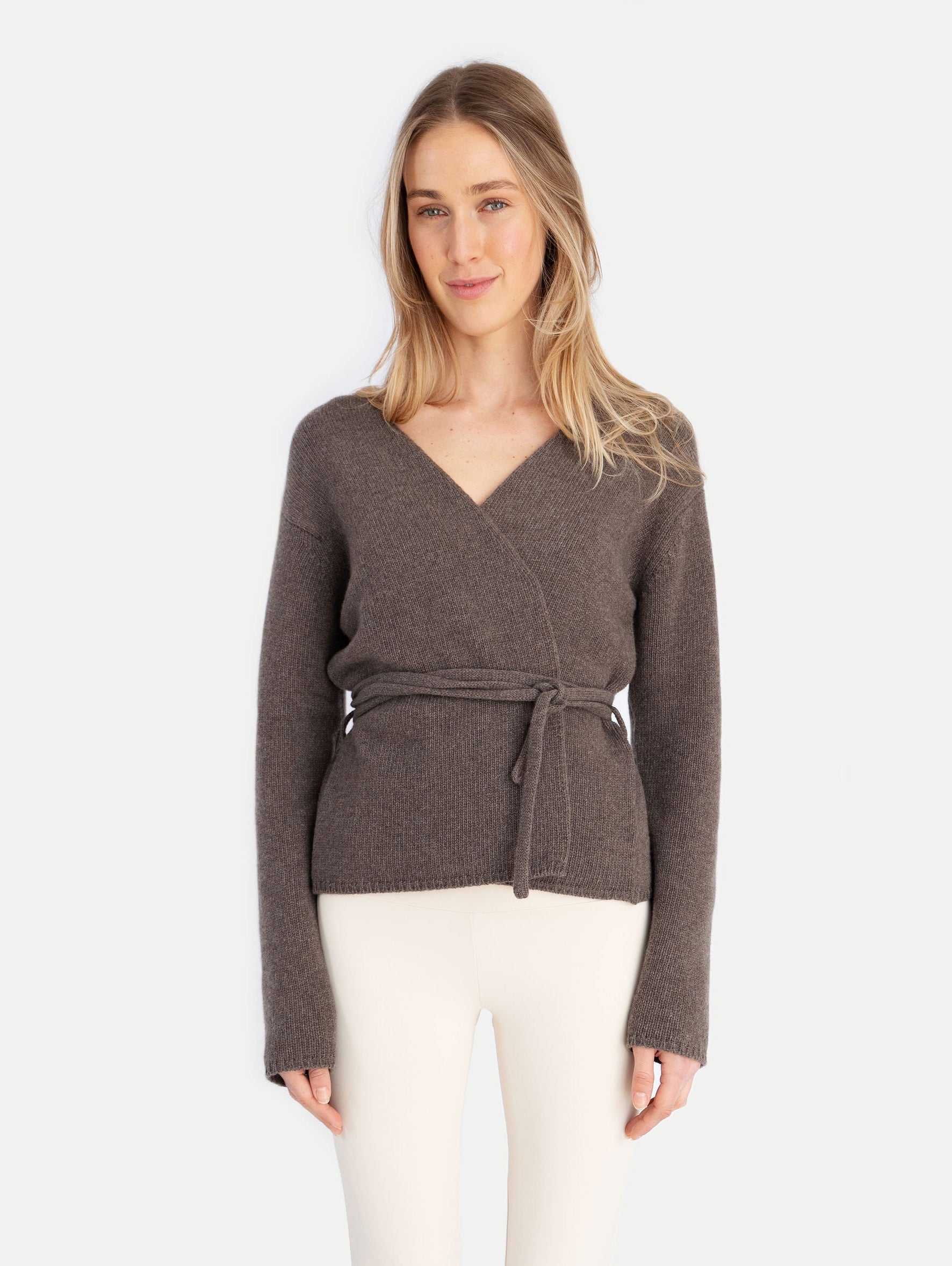 BONDI CARDIGAN IN NOUGAT