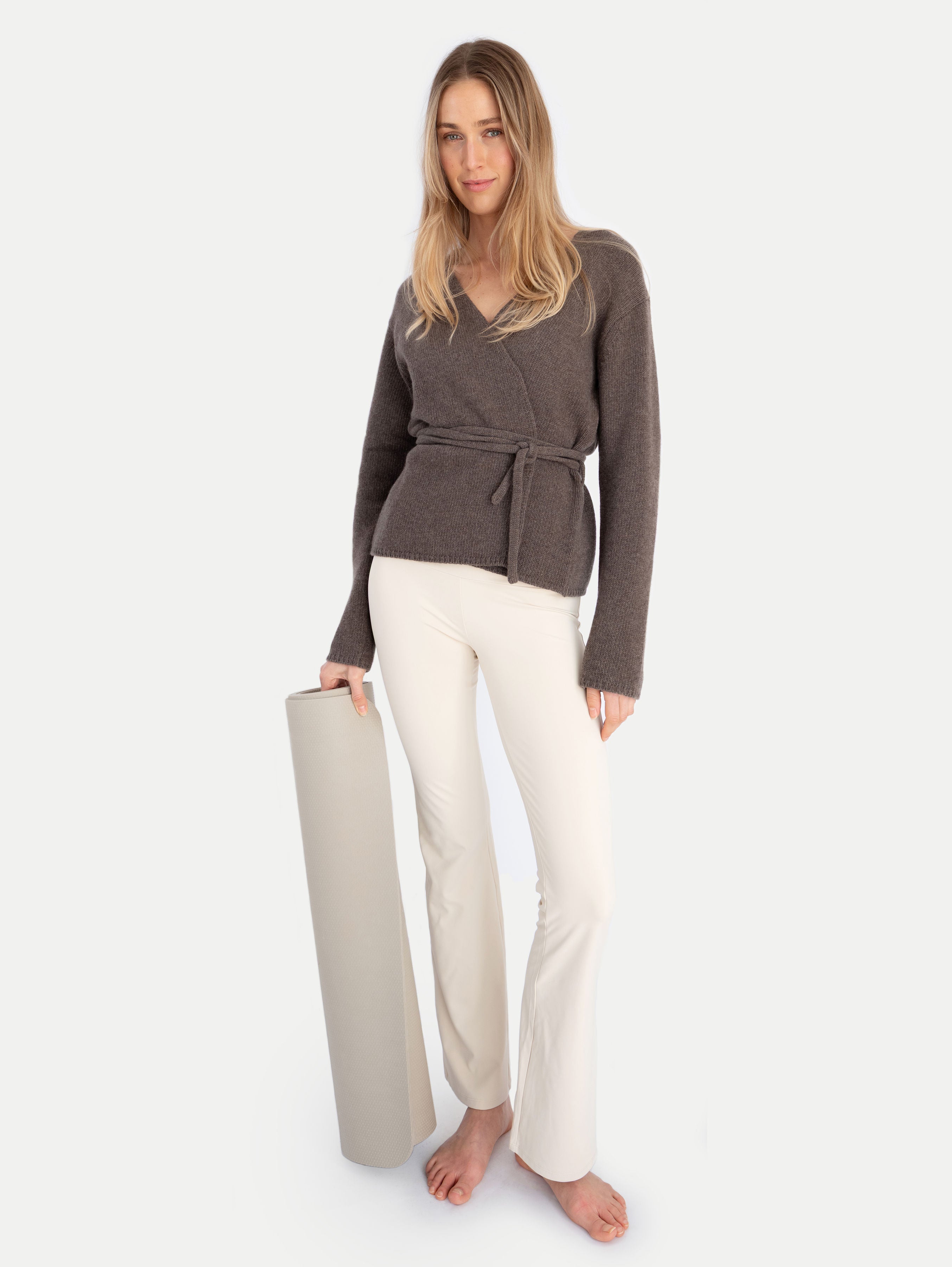 BONDI CARDIGAN IN NOUGAT