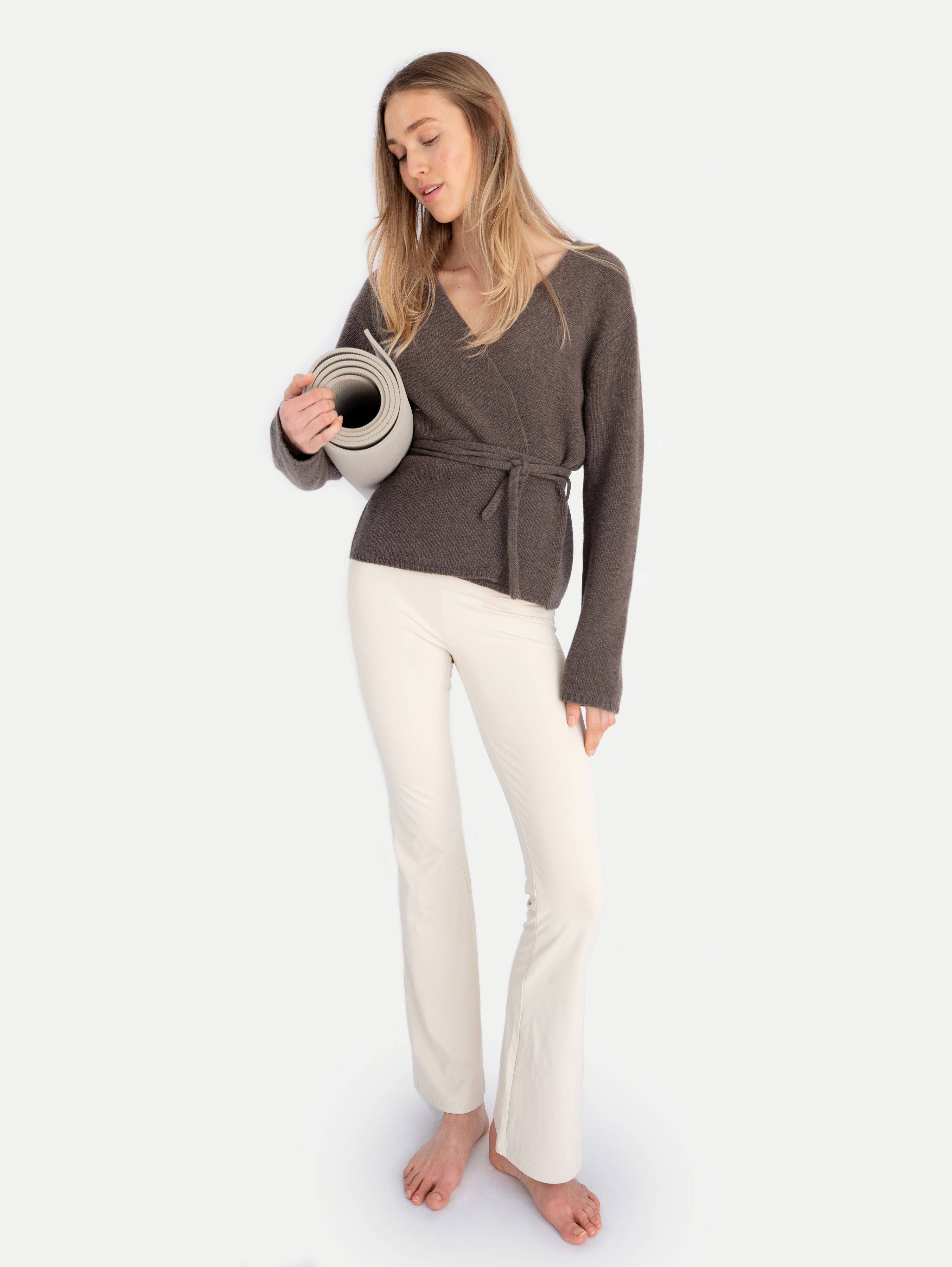 BONDI CARDIGAN IN NOUGAT
