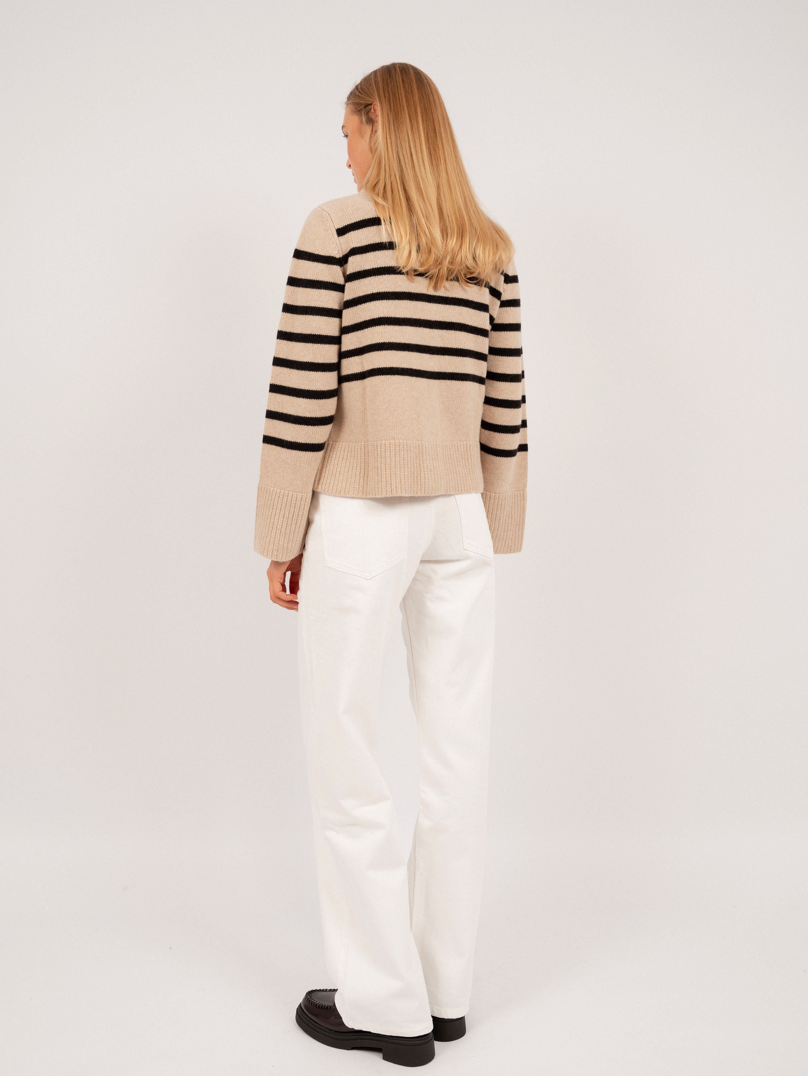 DOROTHEA CARDIGAN IN SUNDAY WAFFLE / NIGHT