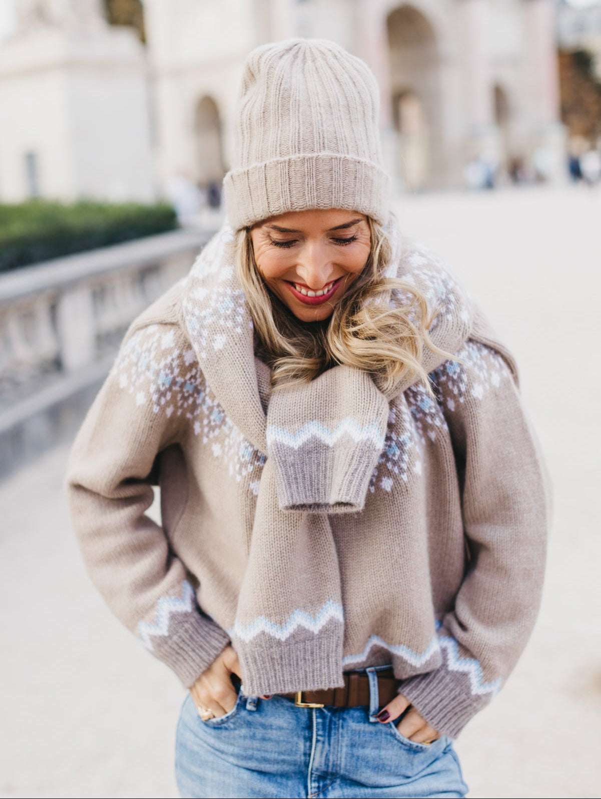 LAURA BEANIE IN TOAST